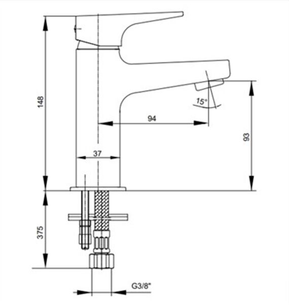 ZAFİR LAVABO BATARYASI