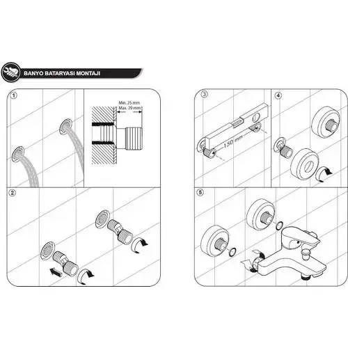 ZAFİR BANYO BATARYASI