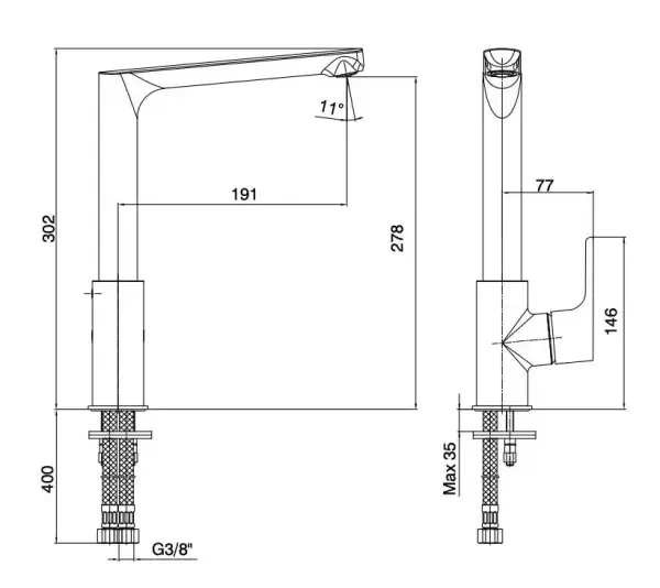 LUNA EVİYE (MUTFAK) BATARYASI