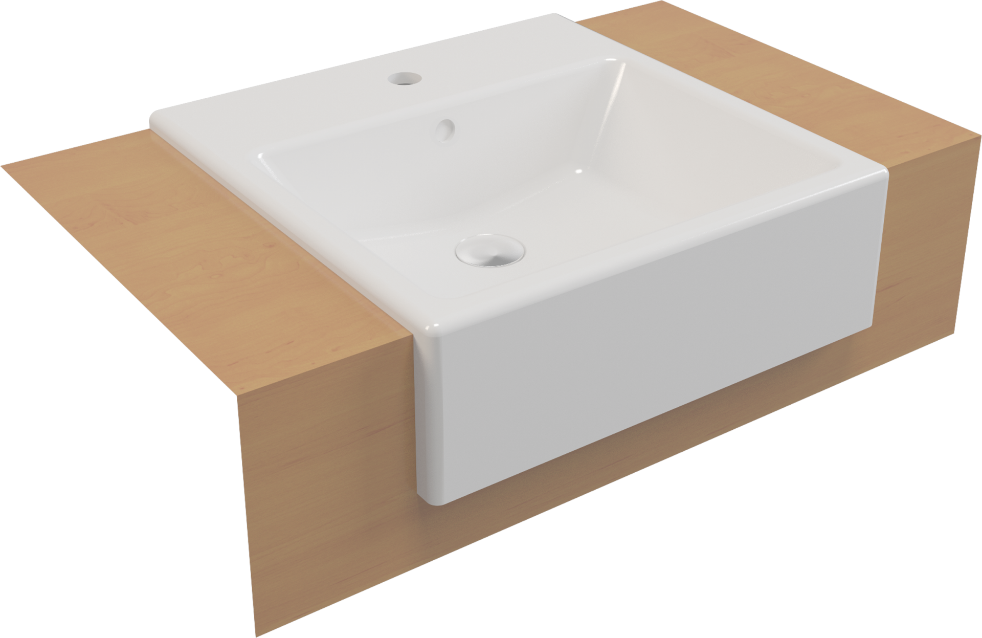 SEREL KARE SAKALLI LAVABO 50*50