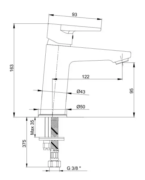 DALİA LAVABO BATARYASI