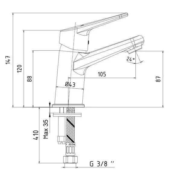 SPYLOS LAVABO BATARYASI
