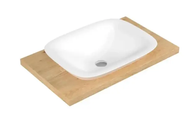 Serel Hera Tezgah Üstü Çanak Lavabo 46x60 cm