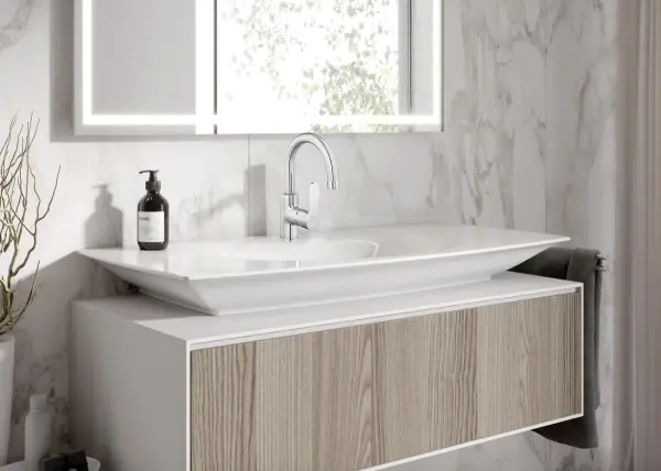 NİTA KUĞU BORULU LAVABO BATARYASI