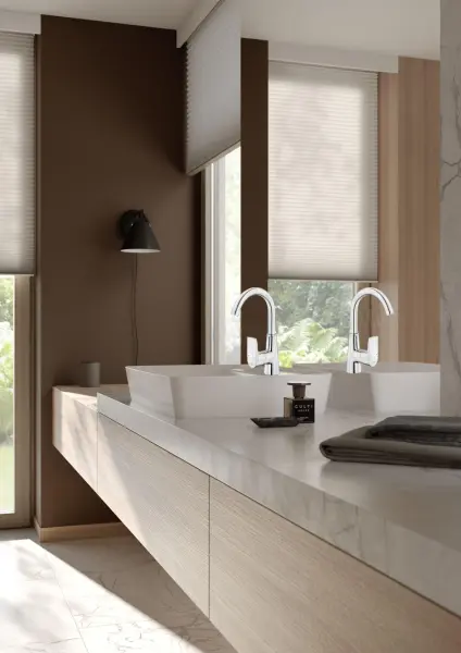 DALİA KUĞU BORULU LAVABO BATARYASI