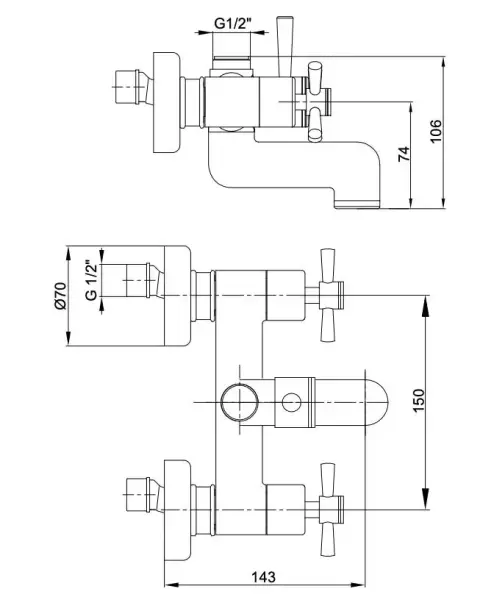 QUANDRİLLE BANYO BATARYASI