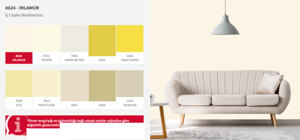 DYOPLAST SİLİKONLU MAT İÇ CEPHE BOYASI 15 LT (Ihlamur )