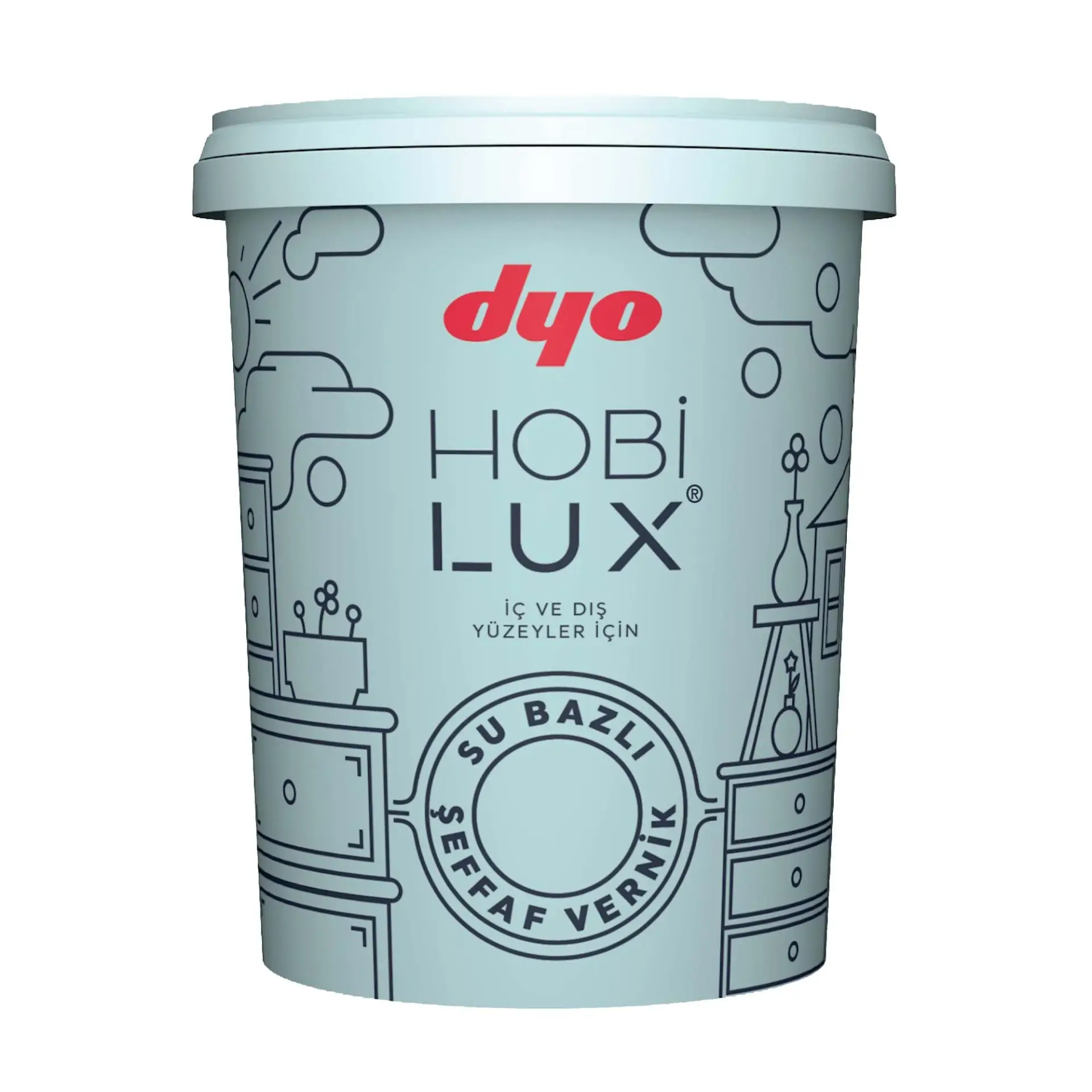 HOBİLUX İPEK MAT VERNİK (0.4 LT)