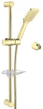 ECA Tiera Banyo Hareketli Sürgülü Duş Seti Üst Takımı Altın Renkli