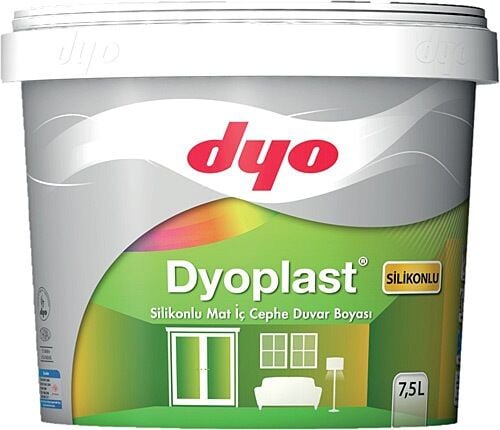 Dyo Dyoplast Silikonlu 7,5'' Lt(Kemik Beyazı)5673