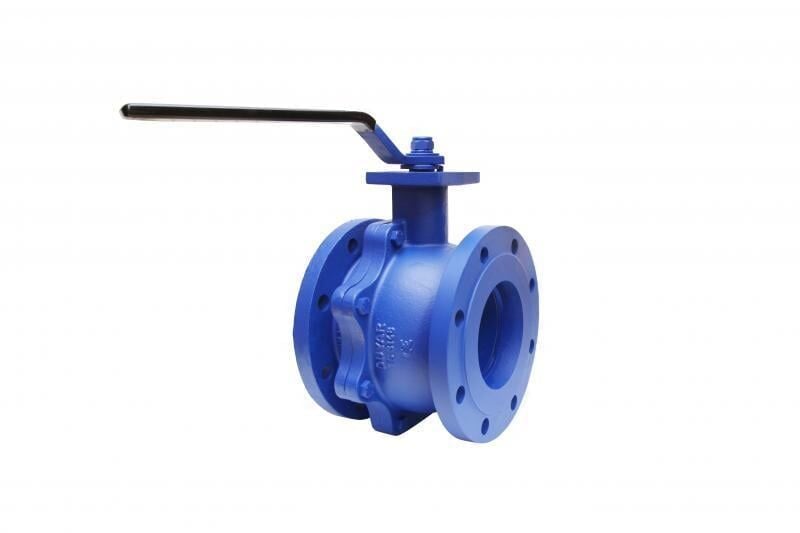 Duyar Tam Geçişli İki Parçalı Küresel Vana Pik Döküm PN16