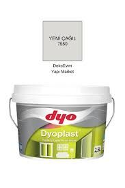 Dyo Dyoplast Plastik İç Cephe Boyası 2.5 Lt (3.5 Kg)