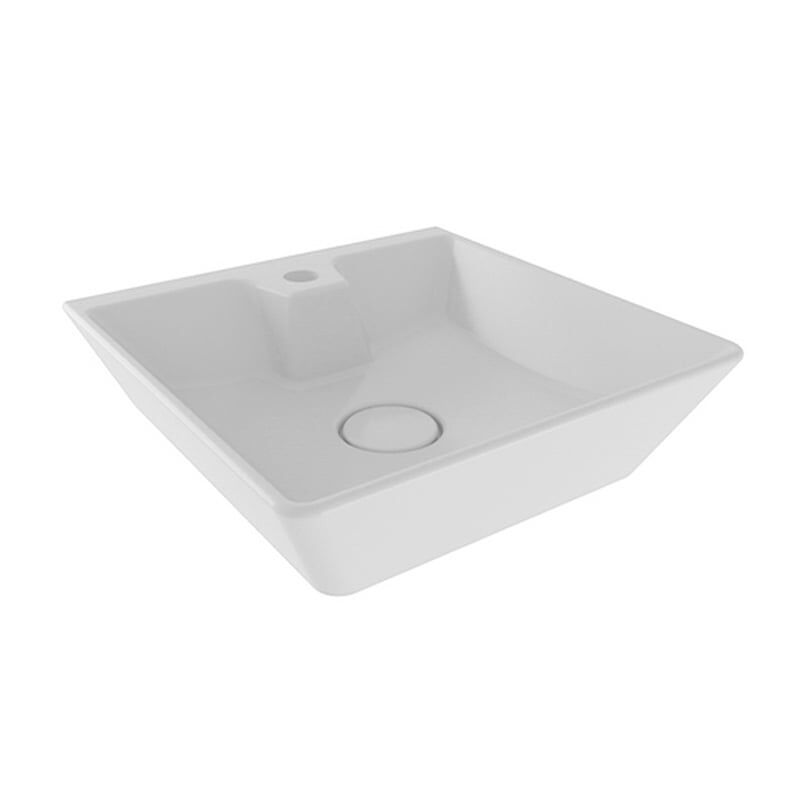 SEREL MİNİMAL BATARYA DELİKLİ KARE LAVABO