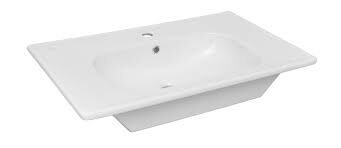 Serel Nita 48x80 Cm Tezgah Etajerli Delikli Lavabo