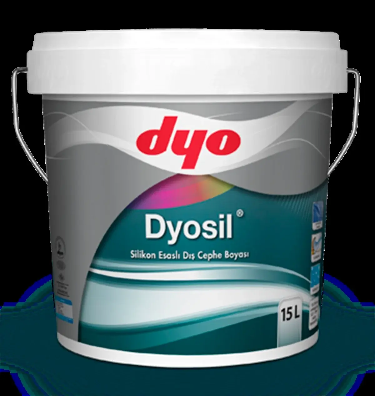 Dyo Dyosil Silikonlu 15 lt Dış Cephe Boyası
