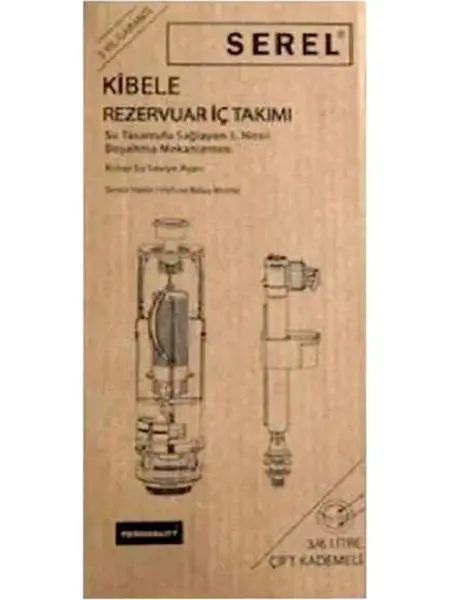 Serel Kibele Alttan Doldurmalı İç Takım (Çift Basma Butonlu)