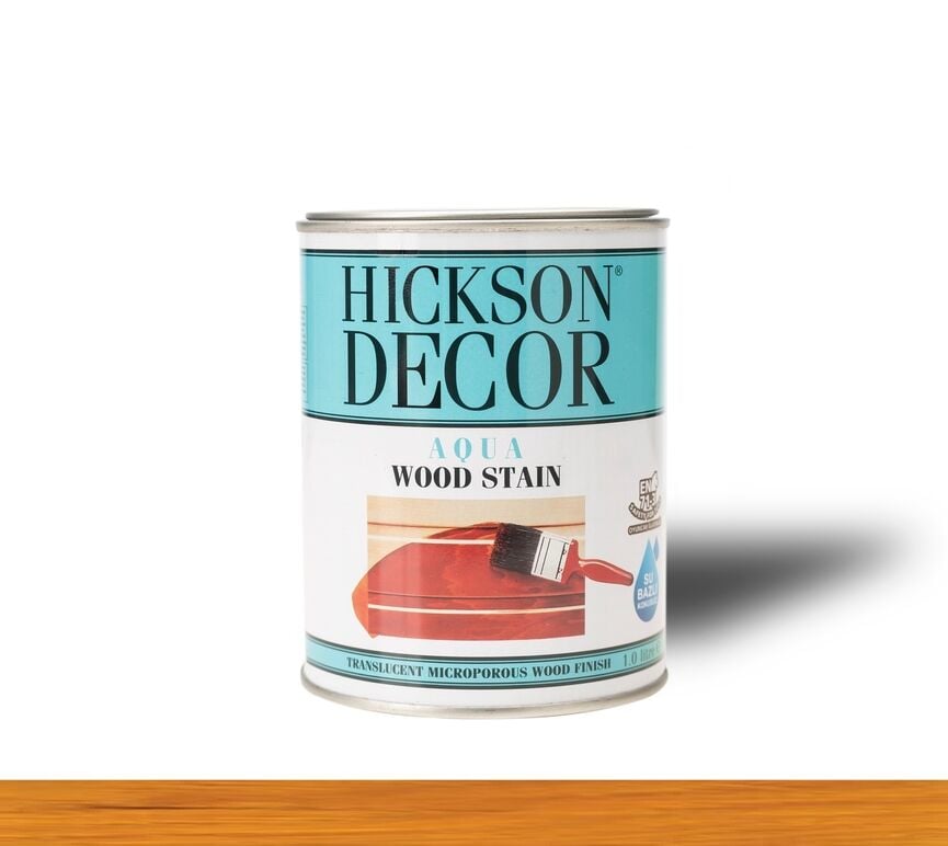 Hickson Decor Ultra Aqua Wood Stain Natural - Renkli Ahşap Vernik